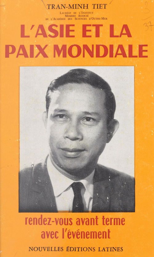 ebook cover of L'Asie et la paix mondiale, by Tran Minh Tiet