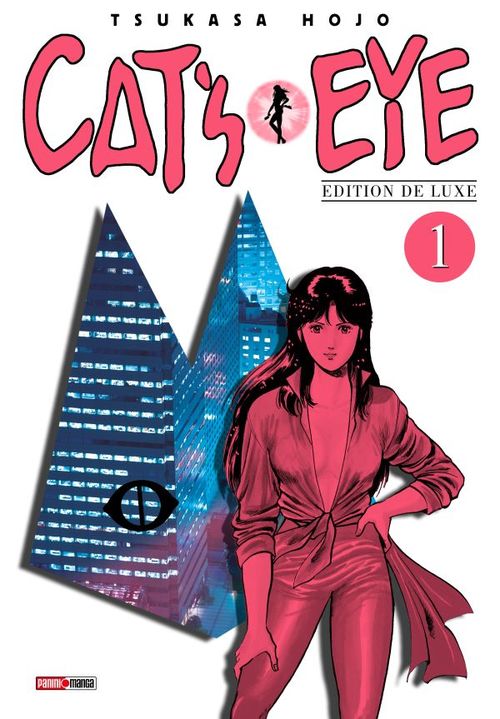 Couverture ebook de Cat's Eye Edition De Luxe T01, de Tsukasa Hojo