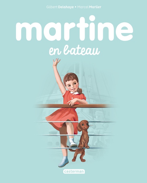 ebook cover of Martine en bateau, by Gilbert Delahaye, Marcel Marlier