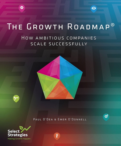 Couverture ebook de The Growth Roadmap, de Paul O'Dea, Emer O'Donnell