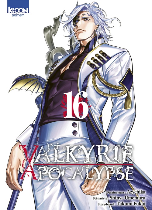 ebook cover of Valkyrie Apocalypse T16, by Shinya Umemura, Takumi Fukui, Ajichika