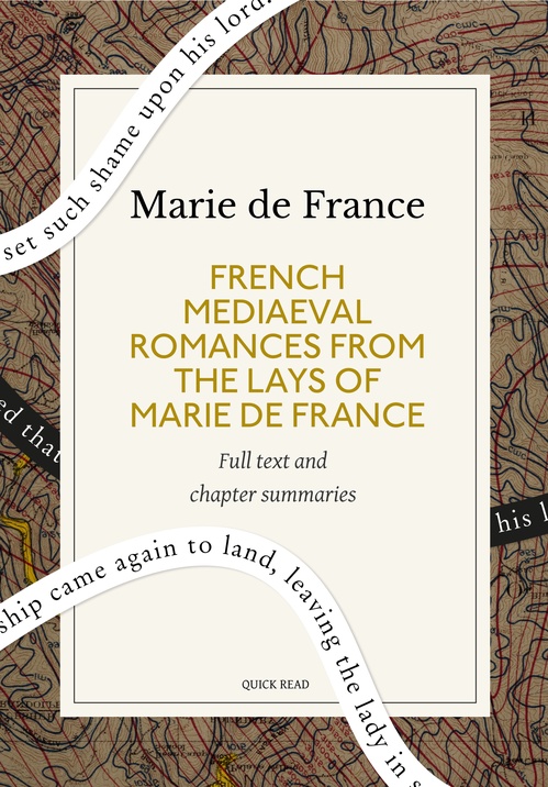 ebook cover of French Mediaeval Romances from the Lays of Marie de France: A Quick Read edition, by Marie de France, Quick Read