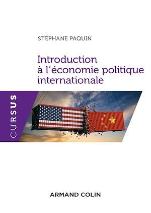 Couverture ebook de Introduction à l'économie politique internationale, de Stéphane Paquin