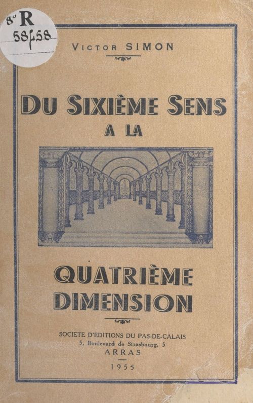 ebook cover of Du sixième sens à la quatrième dimension, by Victor Simon