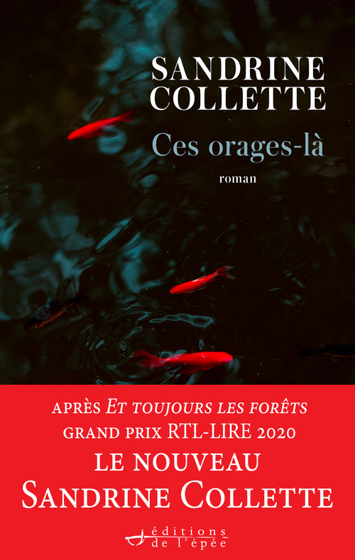 Couverture ebook de Ces Orages-là, de Sandrine Collette