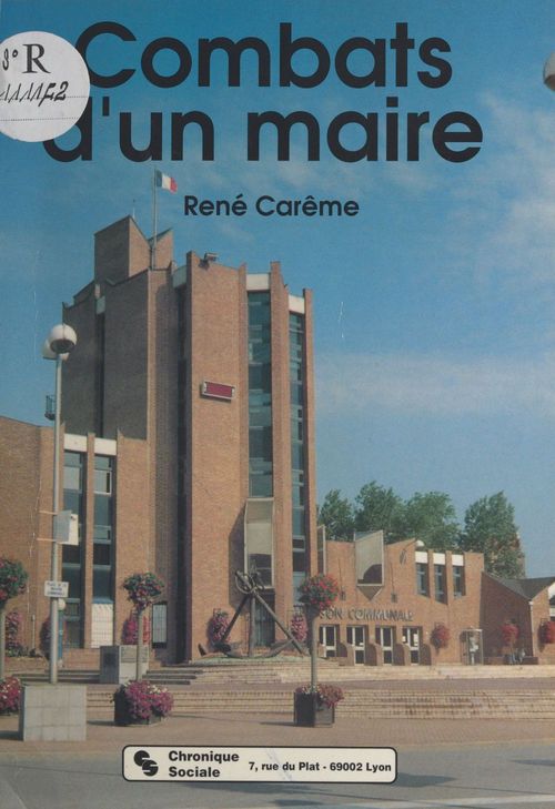 Couverture ebook de Combats d'un maire, de Careme