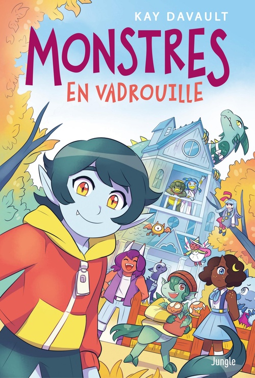 ebook cover of Monstres en vadrouille, by Kay Davault