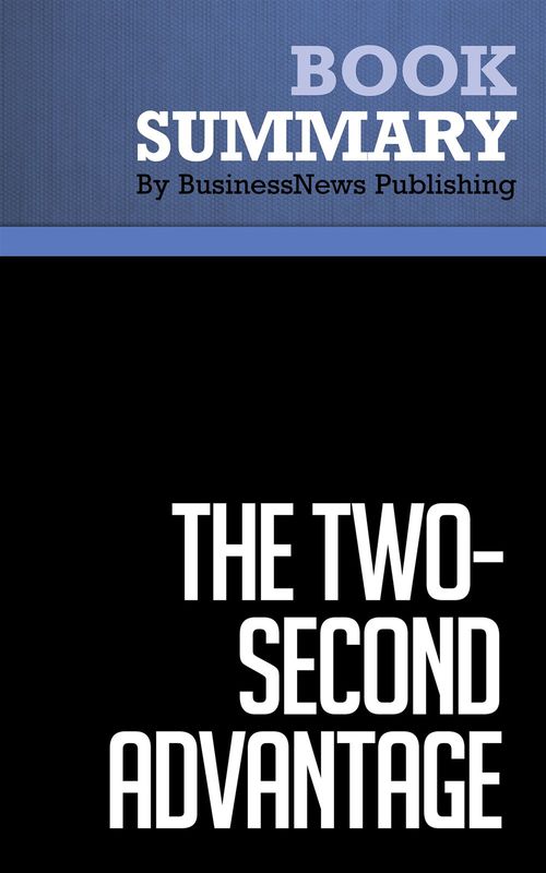 Couverture ebook de Summary: The Two-Second Advantage, de Businessnews Publishing