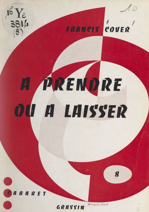 Couverture ebook de À prendre ou à laisser, de Francis Cover