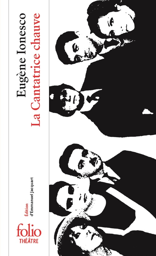 Couverture ebook de La Cantatrice chauve, de Eugène Ionesco