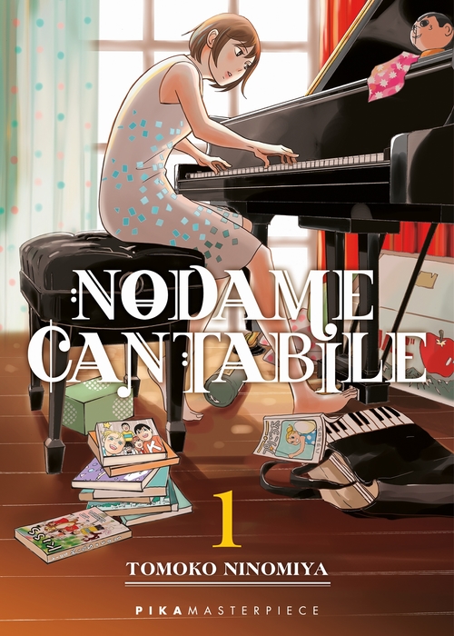 Couverture ebook de Nodame Cantabile T01, de Tomoko Ninomiya