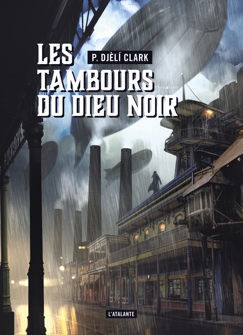 ebook cover of Les Tambours du dieu noir, by P. Djélì Clark