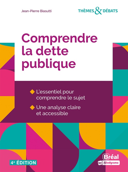 ebook cover of Comprendre la dette publique, by Jean-Pierre Biasutti