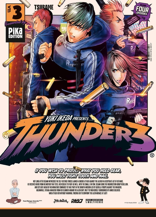 ebook cover of Thunder 3 T03, by Yuki Ikeda