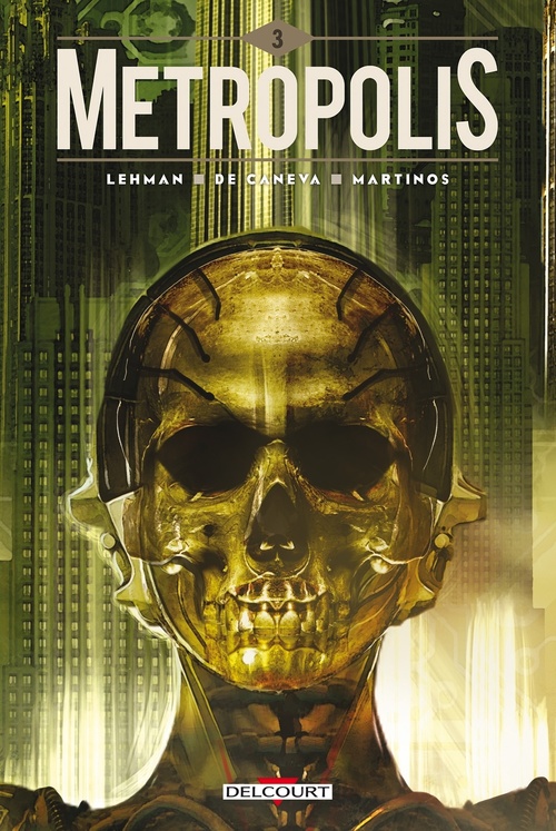 ebook cover of Metropolis T03, by Serge Lehman, Stéphane de Caneva