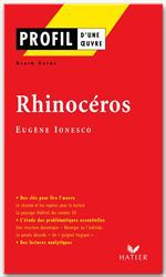 ebook cover of Profil - Ionesco (Eugène) : Rhinocéros, by Alain Satge