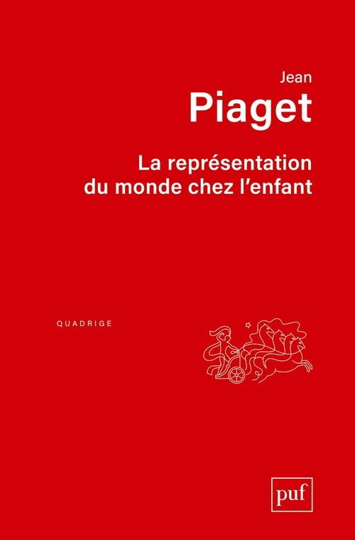 Couverture ebook de La représentation du monde chez l'enfant, de Jean Piaget