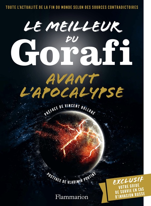 Couverture ebook de Le meilleur du Gorafi avant l'apocalypse, de Jean-François Bussière