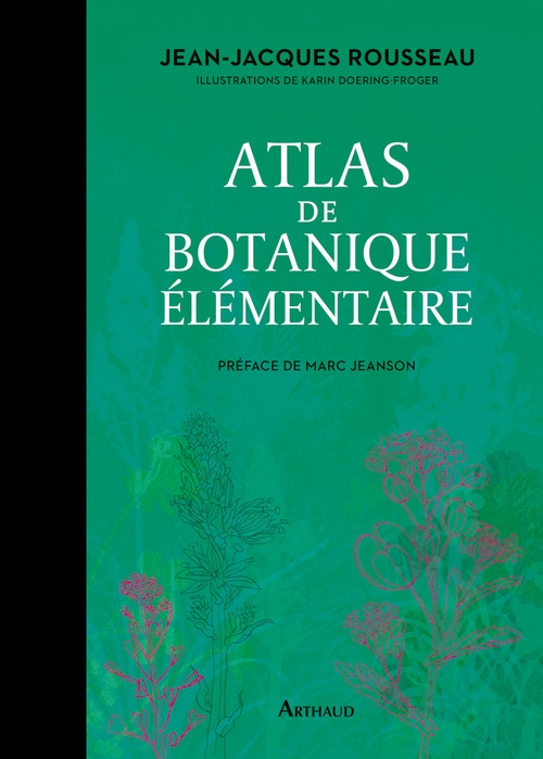 Couverture ebook de Atlas de botanique élémentaire, de Jean-Jacques Rousseau