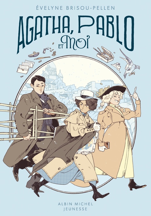 Couverture ebook de Agatha, Pablo et moi - tome 2, de Evelyne Brisou-Pellen