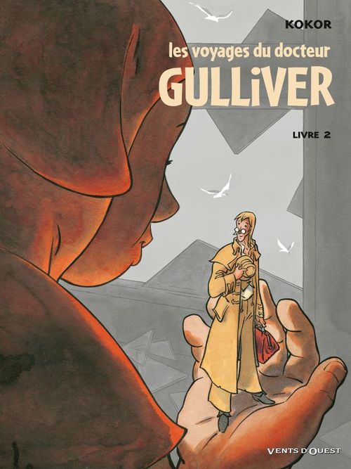 Couverture ebook de Les Voyages du docteur Gulliver - Livre 02, de Kokor