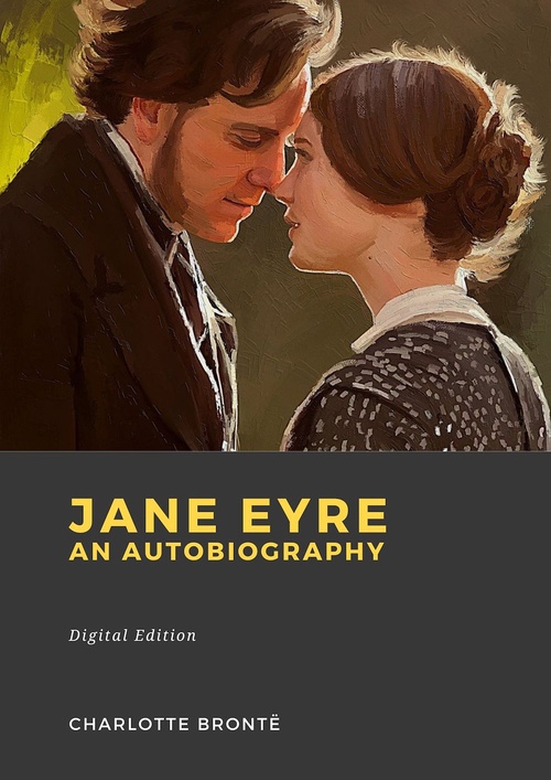 ebook cover of Jane Eyre, by Charlotte Brontë