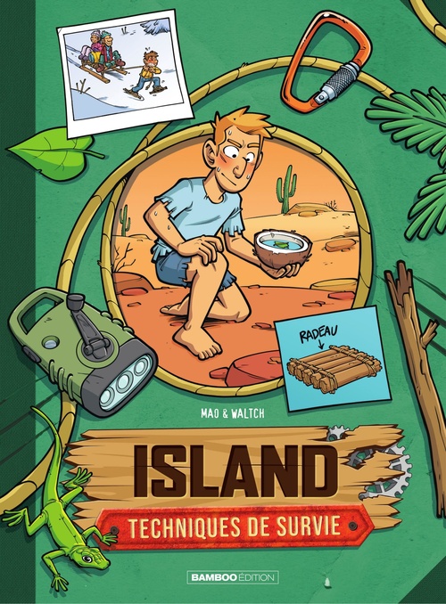 Couverture ebook de Island - Techniques de survie - Tome 3 - Tome 3, de Sébastien Mao