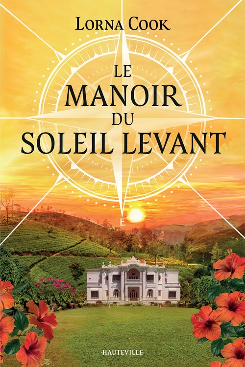 ebook cover of Le Manoir du soleil levant, by Lorna Cook