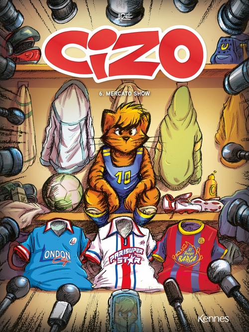 Couverture ebook de Cizo T06, de Aré