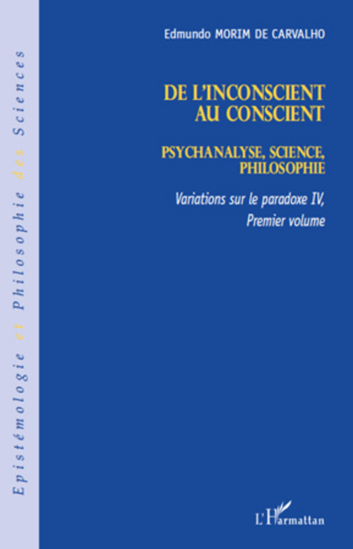 ebook cover of De l'inconscient au conscient, by Edmundo Morim de carvalho