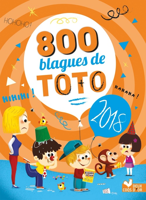 ebook cover of 800 blagues de Toto 2018, by Collectif
