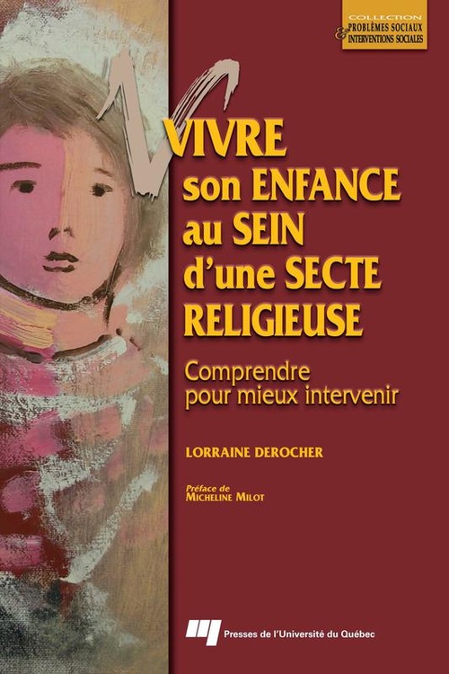 Couverture ebook de Vivre son enfance au sein d´une secte religieuse, de Lorraine Derocher