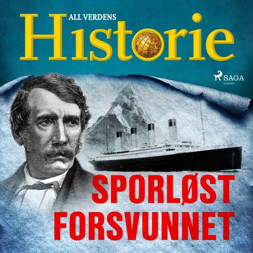 audiobook cover of Sporløst forsvunnet, by All Verdens Historie