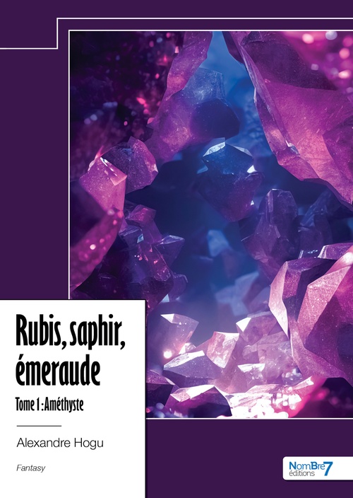 Couverture ebook de Rubis, saphir, émeraude - Améthyste - Tome 1, de Alexandre Hogu