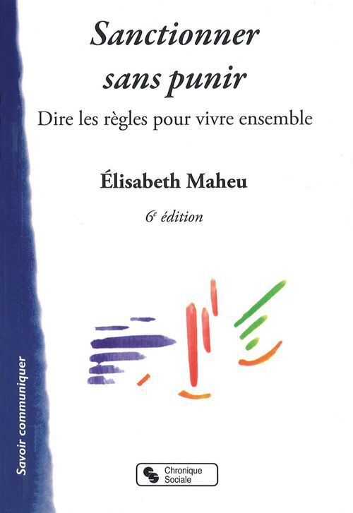 Couverture ebook de Sanctionner sans punir, de Elisabeth Maheu