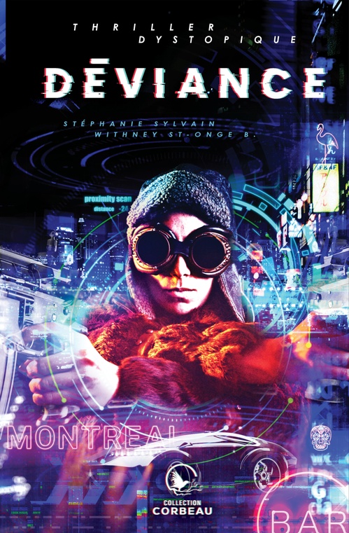 Couverture ebook de Déviance, de Withney St-Onge B., Stéphanie Sylvain