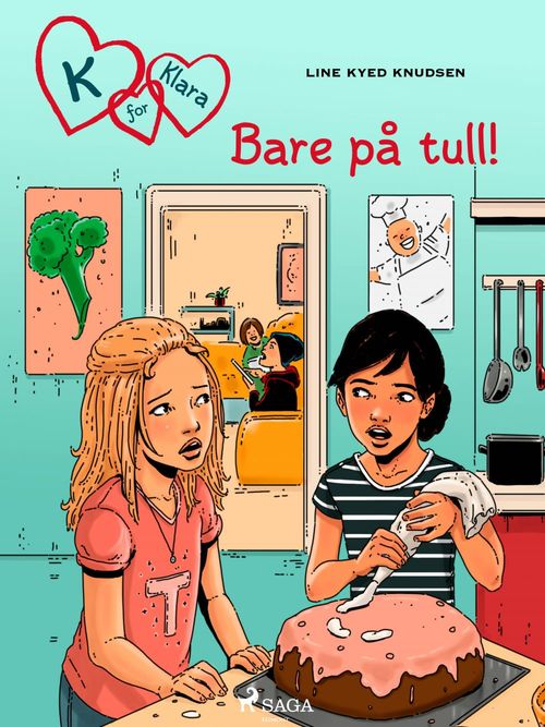 ebook cover of K for Klara 17 - Bare på tull!, by Line Kyed Knudsen