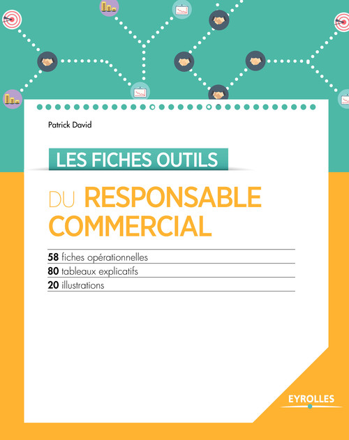 Couverture ebook de Les fiches outils du responsable commercial, de Patrick David
