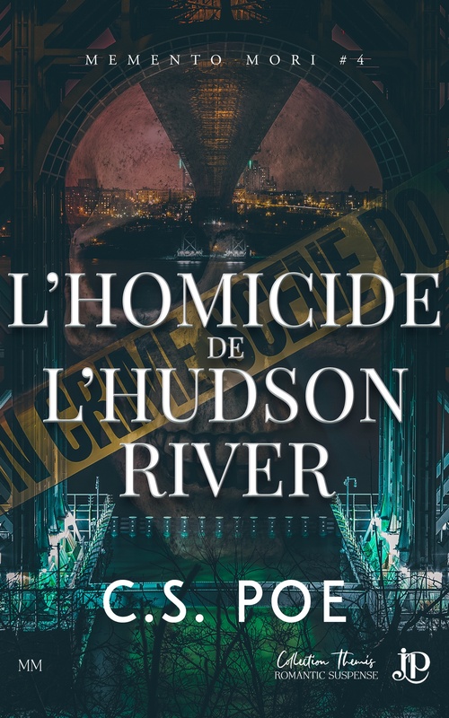 Couverture ebook de L'homicide de l'Hudson River, de C.S. Poe