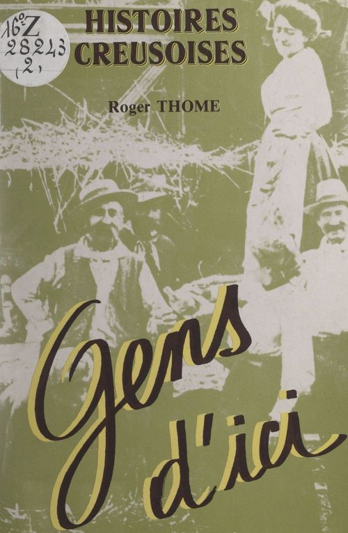 ebook cover of Gens d'ici, by Roger Thome