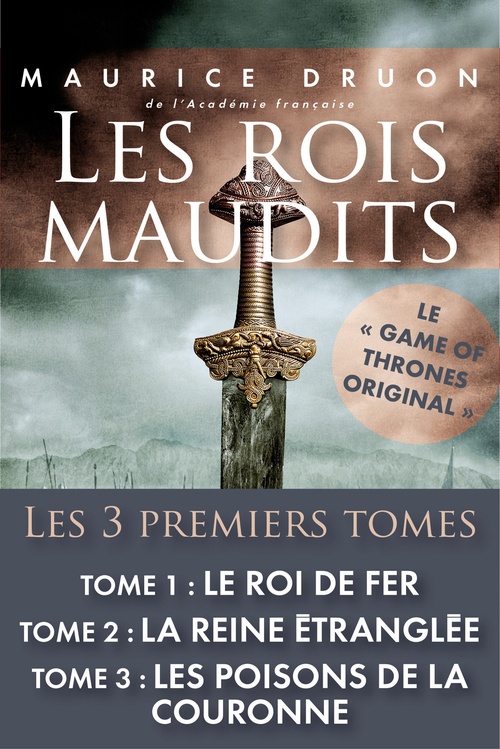 ebook cover of Les rois maudits - tomes 1, 2 & 3, by Maurice Druon