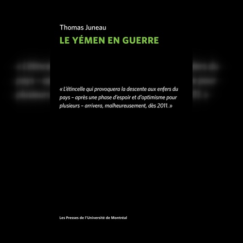 Couverture audiobook de Le Yémen en guerre, de Thomas Juneau