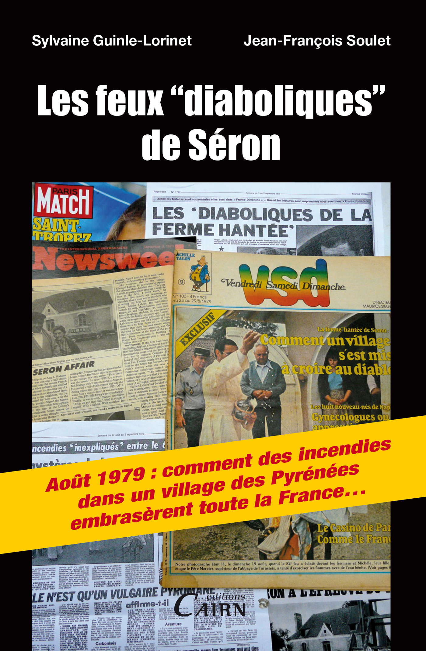 ebook cover of Les feux diaboliques de Séron, by Sylvaine Guinle-lorinet