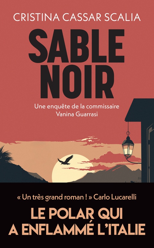 Couverture ebook de Sable noir, de Cristina Cassar Scalia