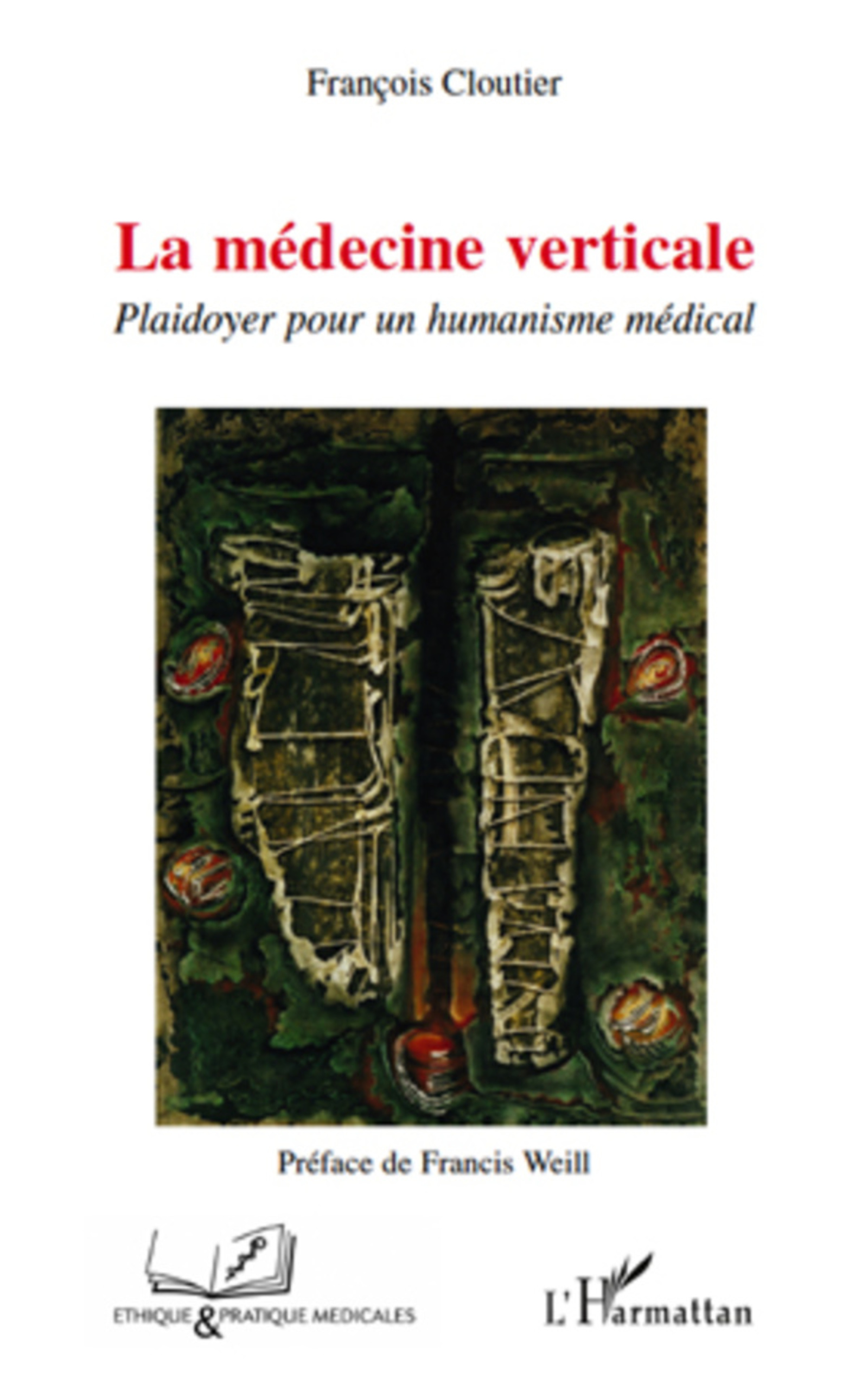 Couverture ebook de La médecine verticale, de François Cloutier