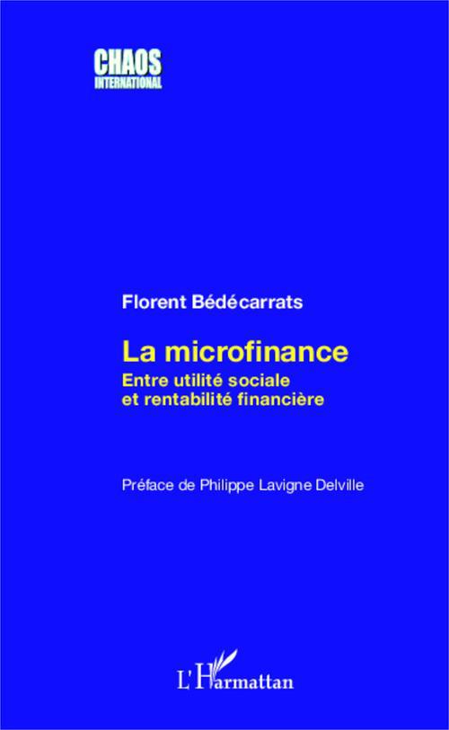 ebook cover of La microfinance, by Florent Bédécarrats