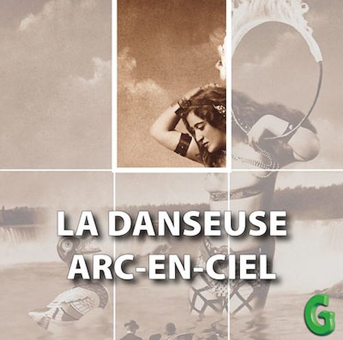 audiobook cover of La danseuse arc-en-ciel, by Édith Montelle