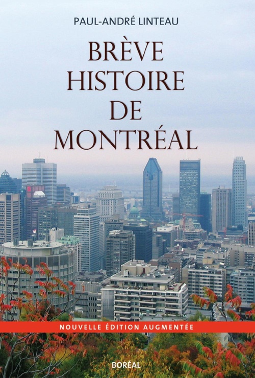 ebook cover of Brève histoire de Montréal, by Paul-André Linteau