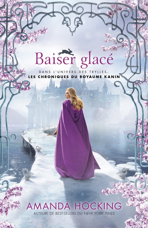 ebook cover of Baiser glacé, by Amanda Hocking