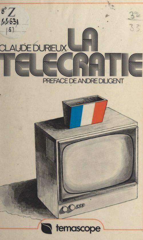 Couverture ebook de La télécratie, de Claude Durieux